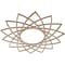 Ekena Millwork Eleanor Wood Fretwork Pierced Ceiling Medallion, Red Oak, 22"OD x 8 1/2"ID x 3/8"T CMWP22X22X0375EARO - alternate 2